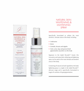 NATURAL SKIN WHITENING & LIGHTENING SPRAY